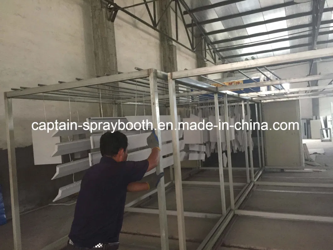 Powder Spray Coating Booth with High Temperature Baking Oven